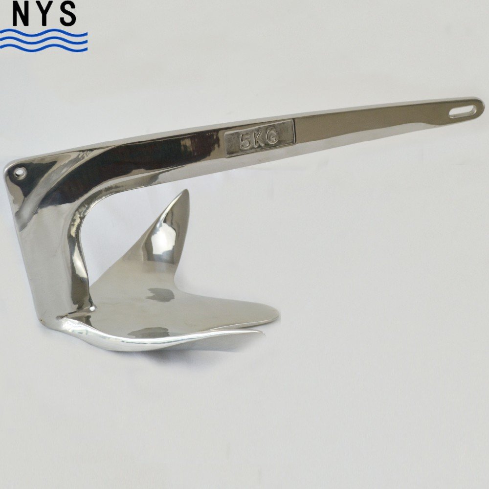 Stainless Steel 316 50KG Bruce Anchor Boat Anchor